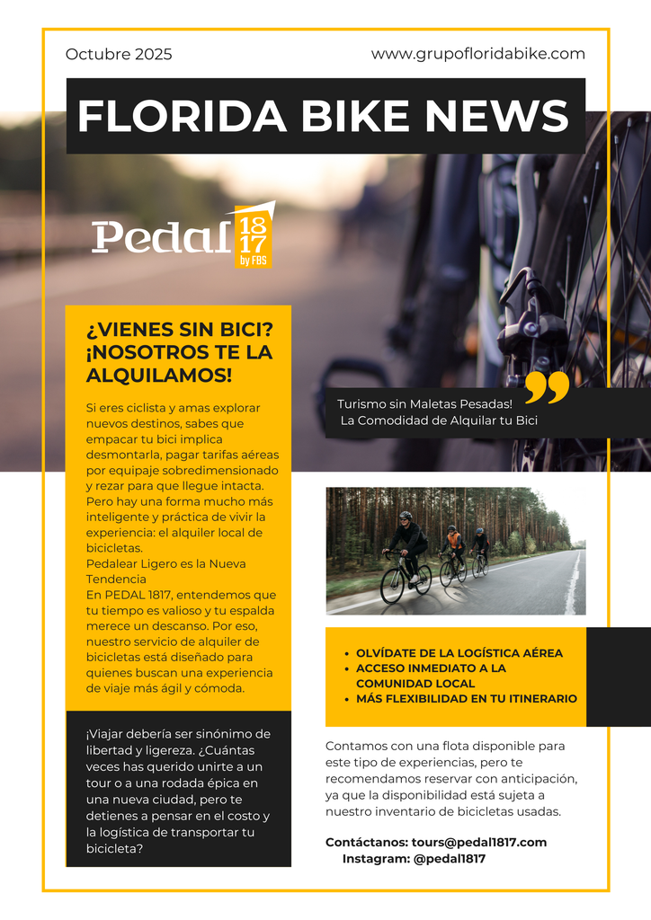 SEPTIMA EDICIÓN - ALQUILER DE BICICLETAS